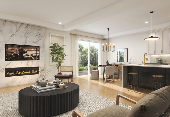 Winchester Estates Open Concept Living Space