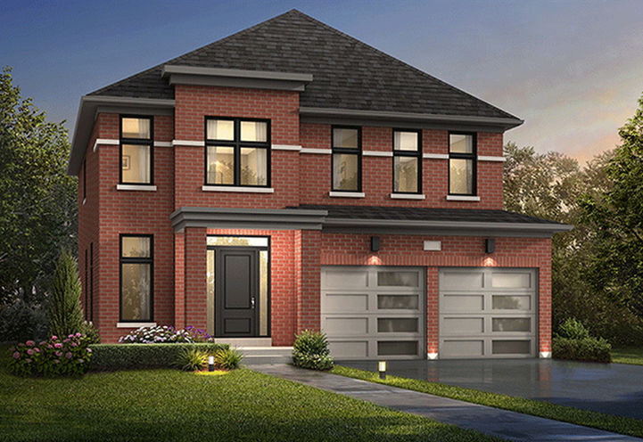 Woodbury Trails Homes Exterior View of Detached Model