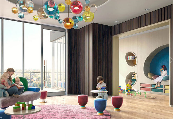 Kids Playroom at Y&S Condos
