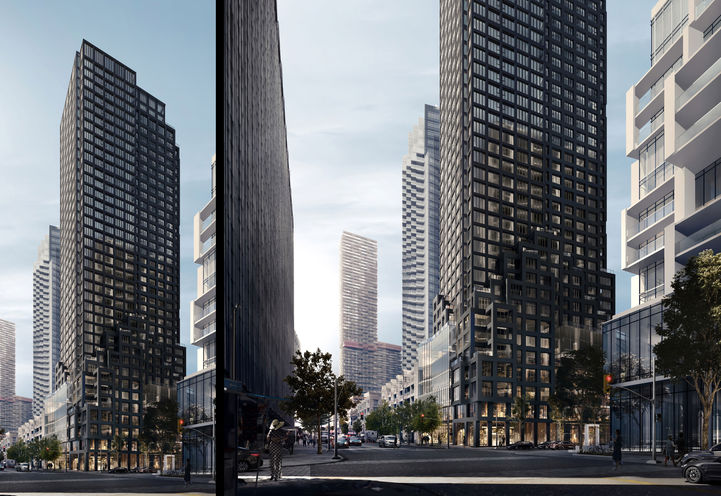 Y&S Condos at the corner of Yonge and Soudan