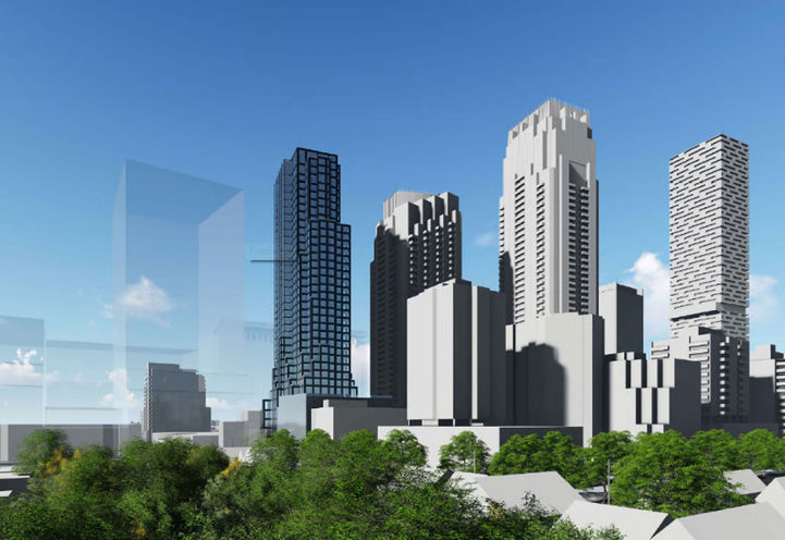 Y&S Condos designed by Graziani and Corazza Architects